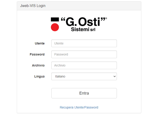 Jweb-VIS Software Registro Visitatori Web