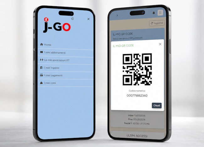J-GO: app controllo accessi palestre e wellness
