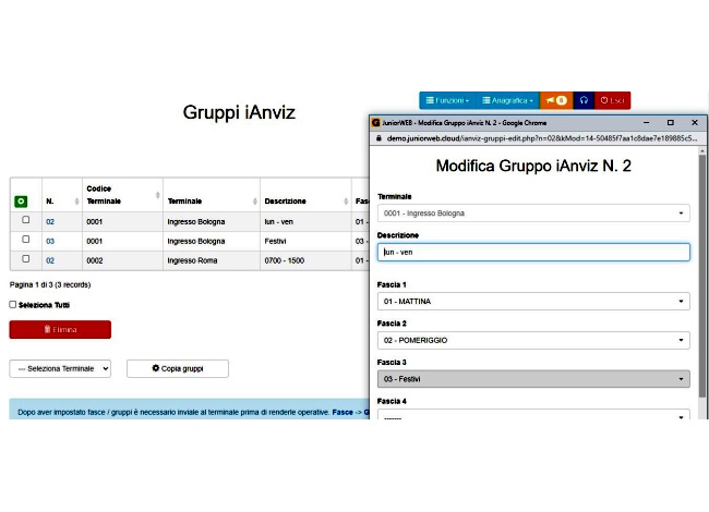 Jweb-KEY Software Controllo Accessi WEBEN