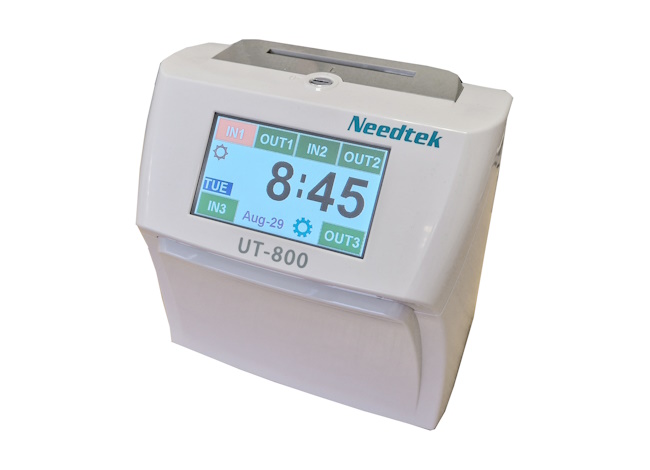 UT-800 Time Recorders Display Touch
