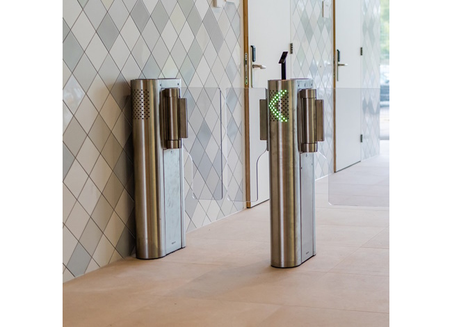 dTower500 Due Ante Acciaio Inox