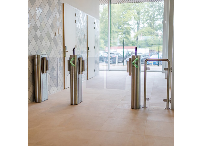 dTower500 Due Ante Acciaio Inox