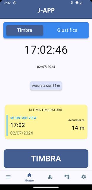 J-APP�: App Rilevazione Presenze iOS/Android con GPS, Cedolini, Giustificativi