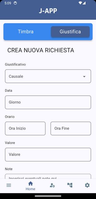 J-APP�: App Rilevazione Presenze iOS/Android con GPS, Cedolini, Giustificativi