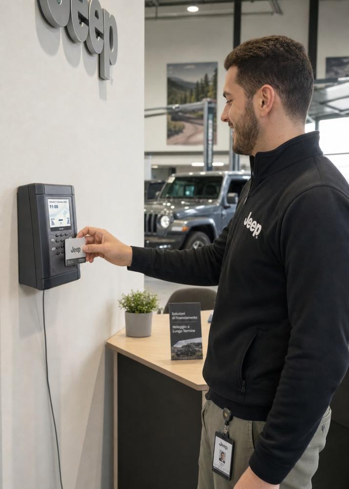 Sistema Rilevazione presenze web in licenza per settore automotive in provincia di Bologna