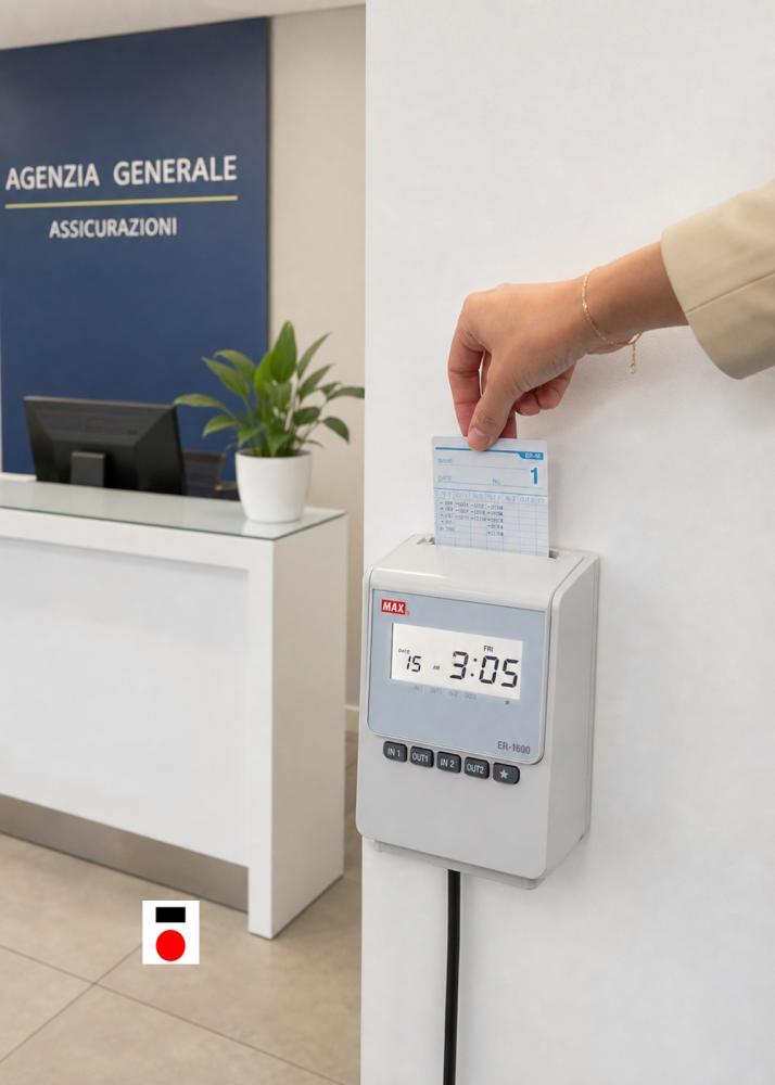 Timbracartellino rilevazione presenze per agenzia assicurativa a Bologna
