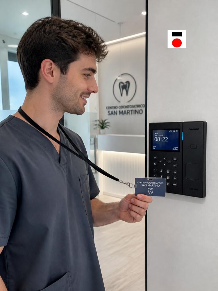 Sistema rilevazione presenze Bologna per studio odontoiatrico con licenza on-prem