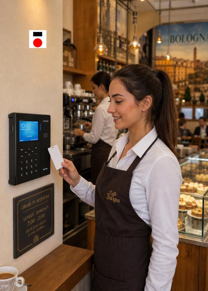 Software Rilevazione Presenze Web On-Prem: Case History Food Service a Bologna