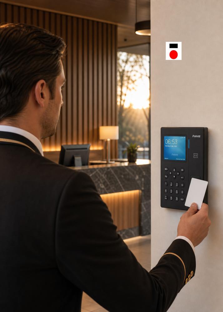 Sistema rilevazione presenze hotel 4 stelle installato a Bologna