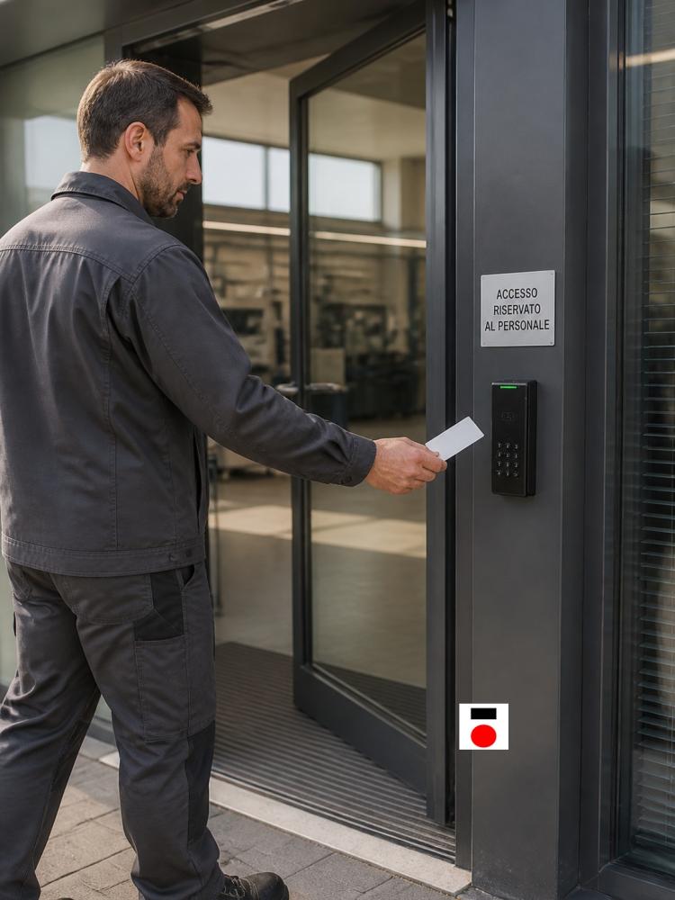 Controllo accessi Bologna per azienda metalmeccanica con 60 dipendenti e rivenditore Forlì