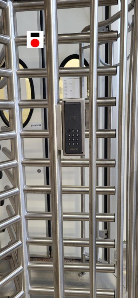 Architettura dell’impianto e dispositivi di rilevazione presenze e controllo accessi installati