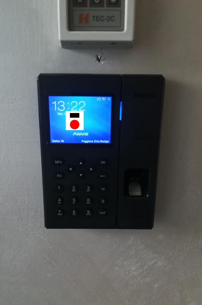 Struttura dell’impianto di rilevazione presenze e tecnologie installate