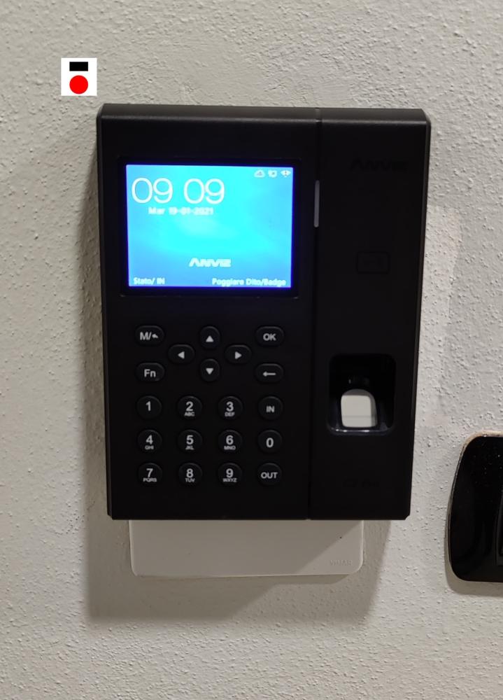 Struttura dell’impianto e dispositivi per la rilevazione presenze installati