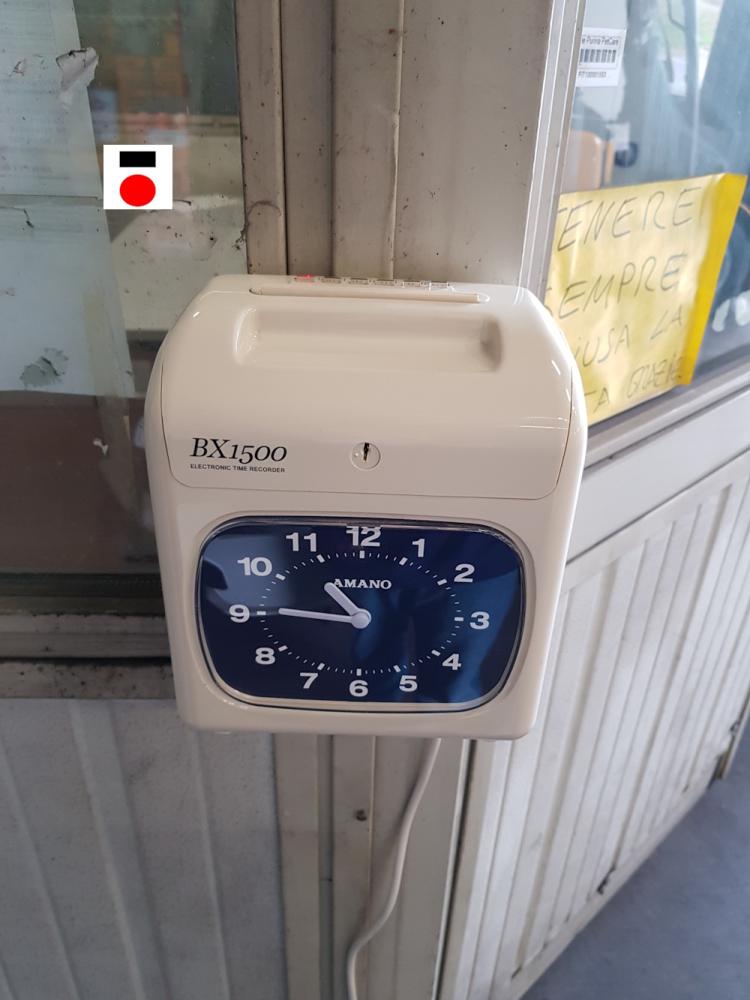 Soluzione Installata: Sistema Timbracartellino Professionale BX1500
