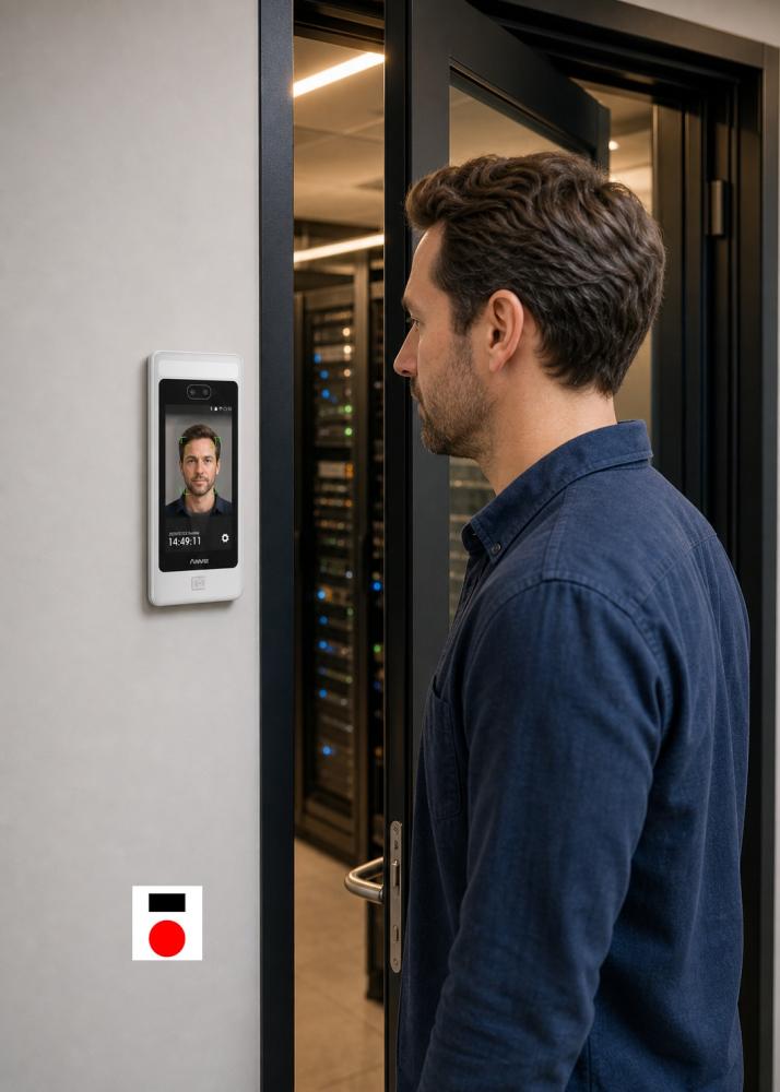 Controllo accessi sala server: proteggere CED e locali tecnici con badge