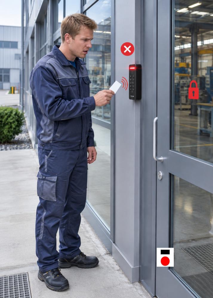 Gestione credenziali accessi: badge smarriti, revoche e scadenze senza rischi