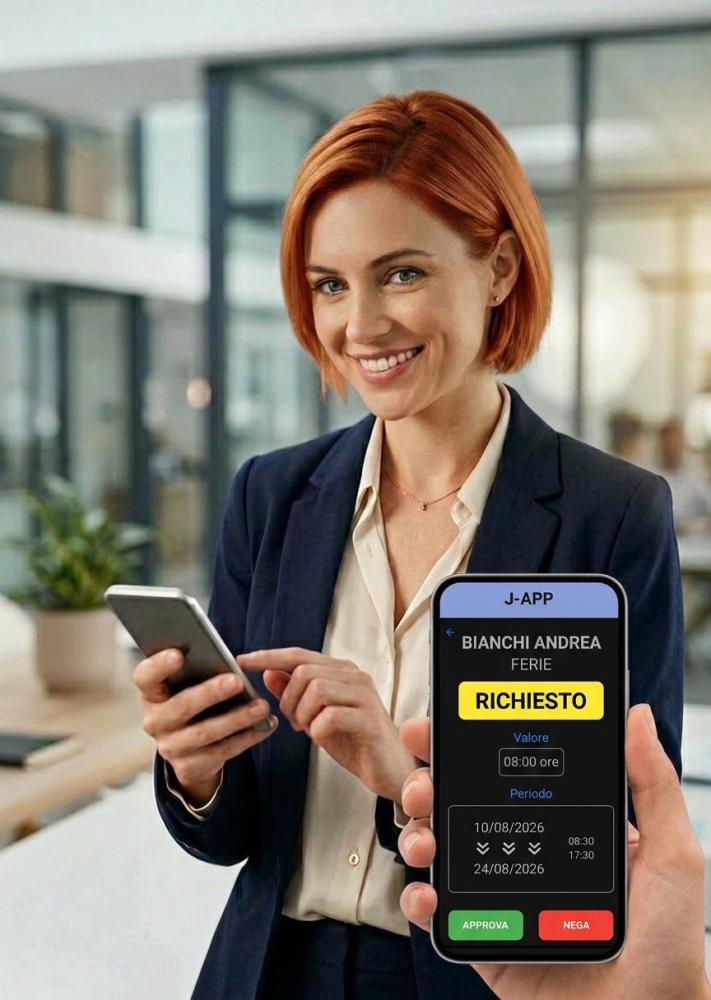 J-APP: L'Unica App Presenze Android e iOS Integrata con Software On-Premises Senza Canone Cloud